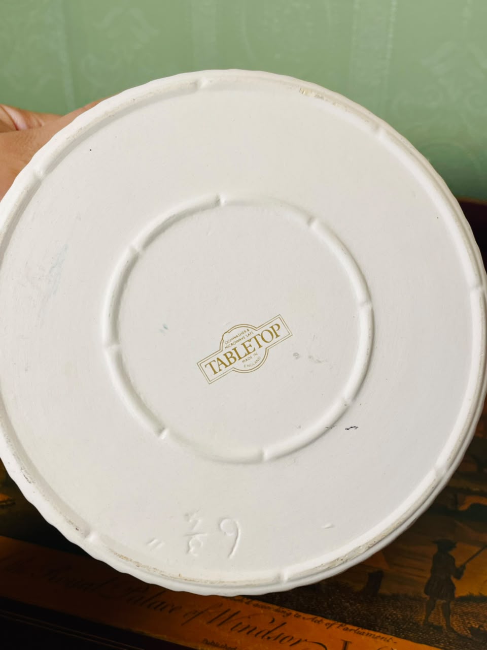 Vintage Floral Ceramic Casserole Baking Dish – 7 Inch