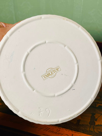 Vintage Floral Ceramic Casserole Baking Dish – 7 Inch