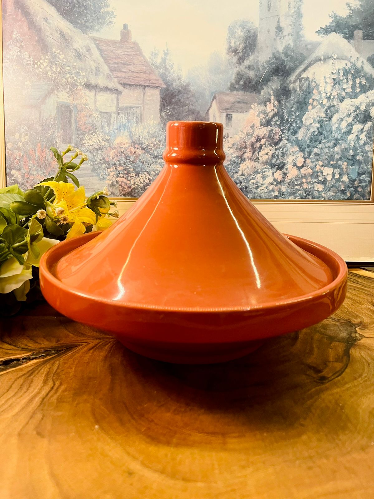Sainsbury’s Orange Tagine Pot Ceramic Serving Dish