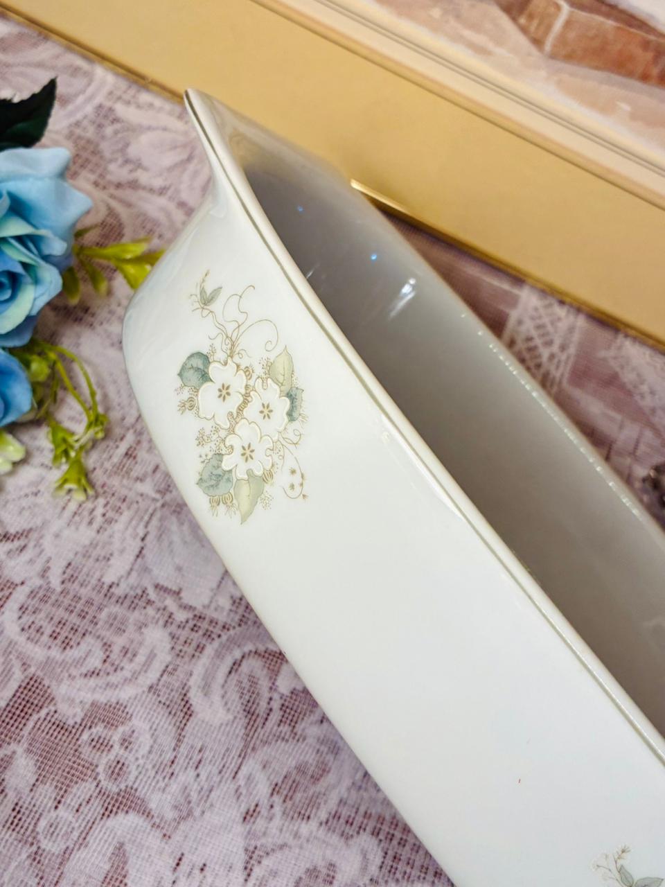 Porcelana Real Brasil Floral Baking Dish – Vintage Oven/Serving Pan