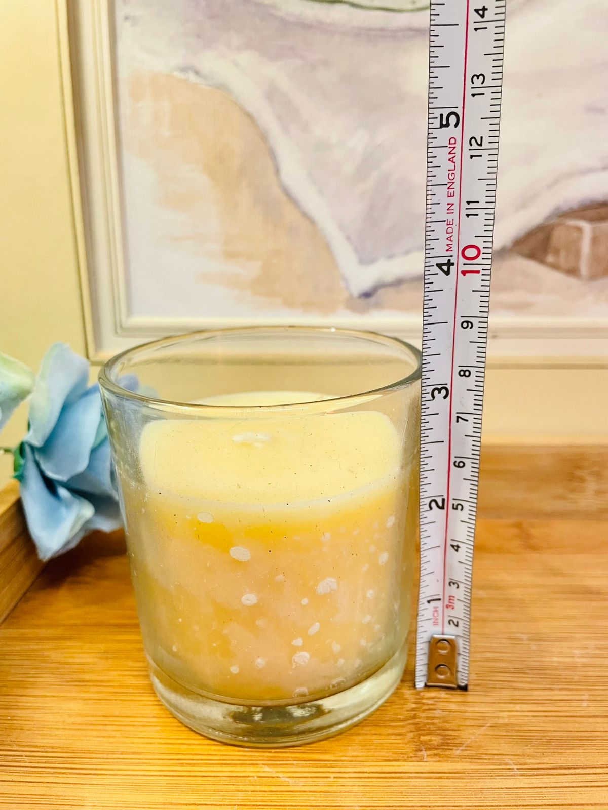 Scented Candle in Glass Jar | Natural Soy Wax | Home Fragrance