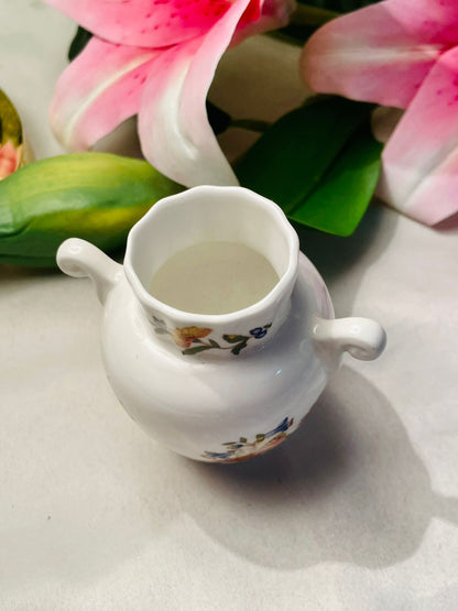 Aynsley Cottage Garden Fine Bone China Twin-Handle Vase 9cm