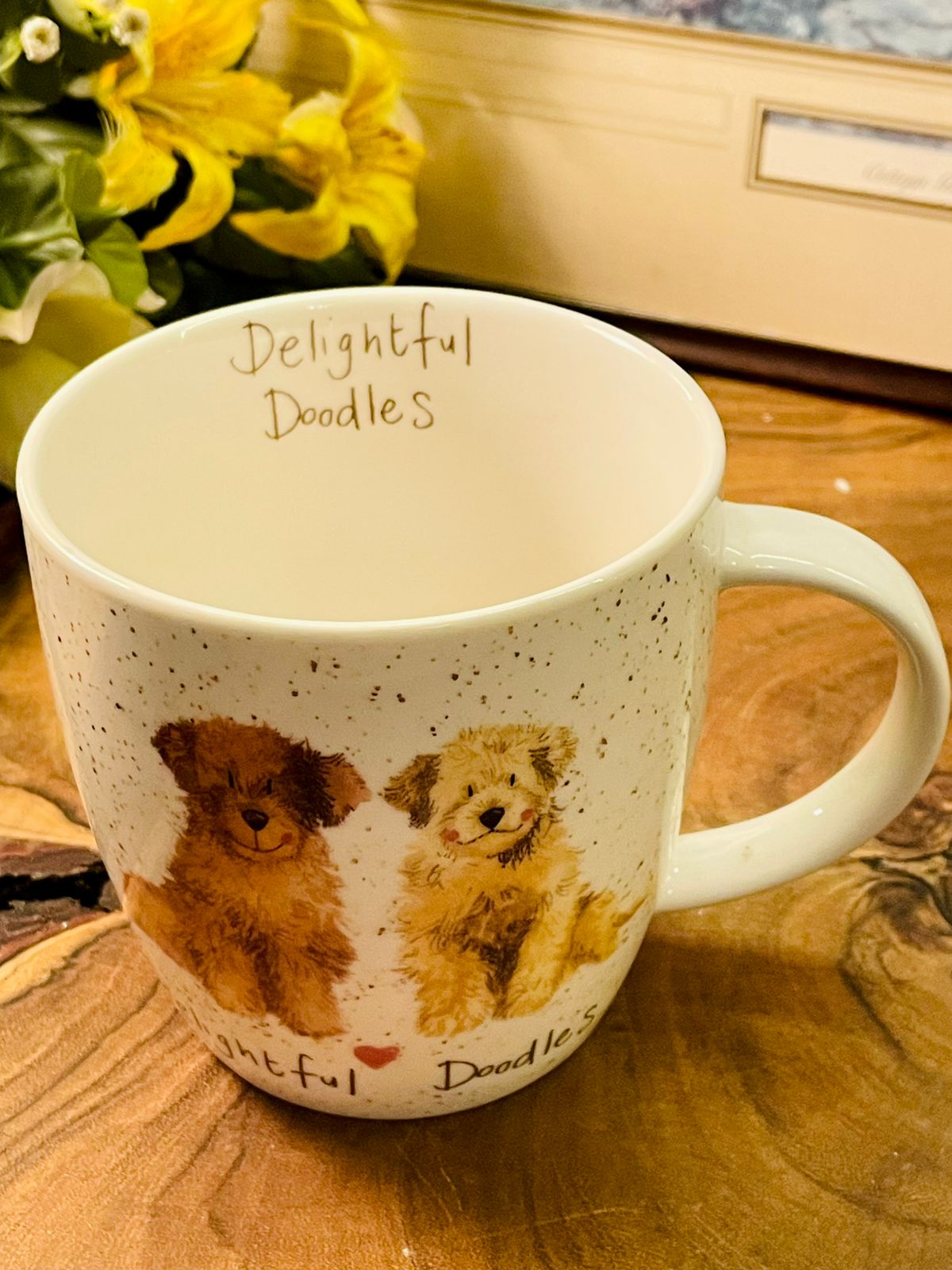 Queens Alex Clark Delightful Dogs Fine China Mug