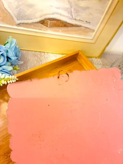 Handcrafted Cyprus Wall Plaque – 3D Rustic Window Design