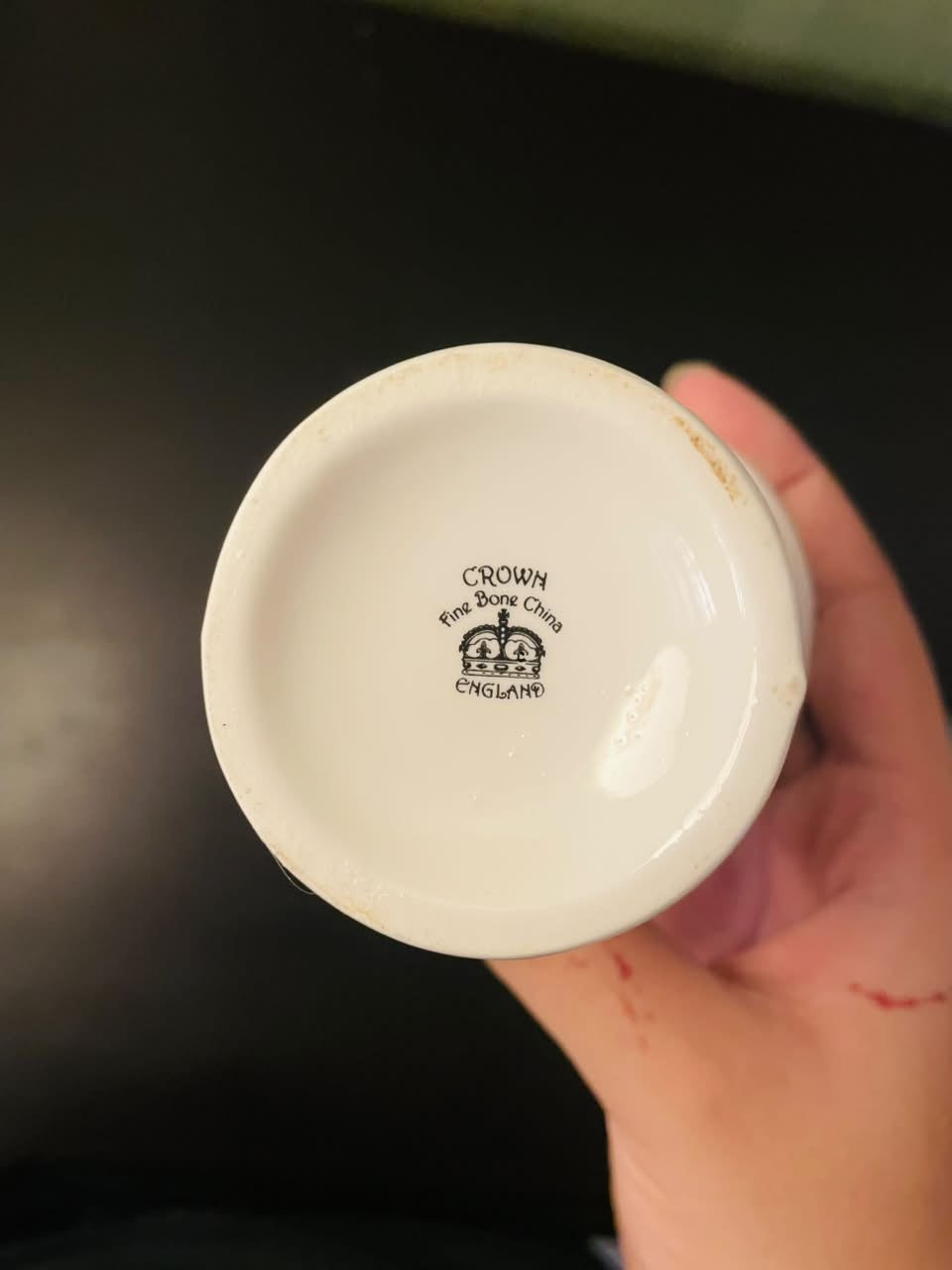 Crown Fine Bone China Floral Mini Vase
