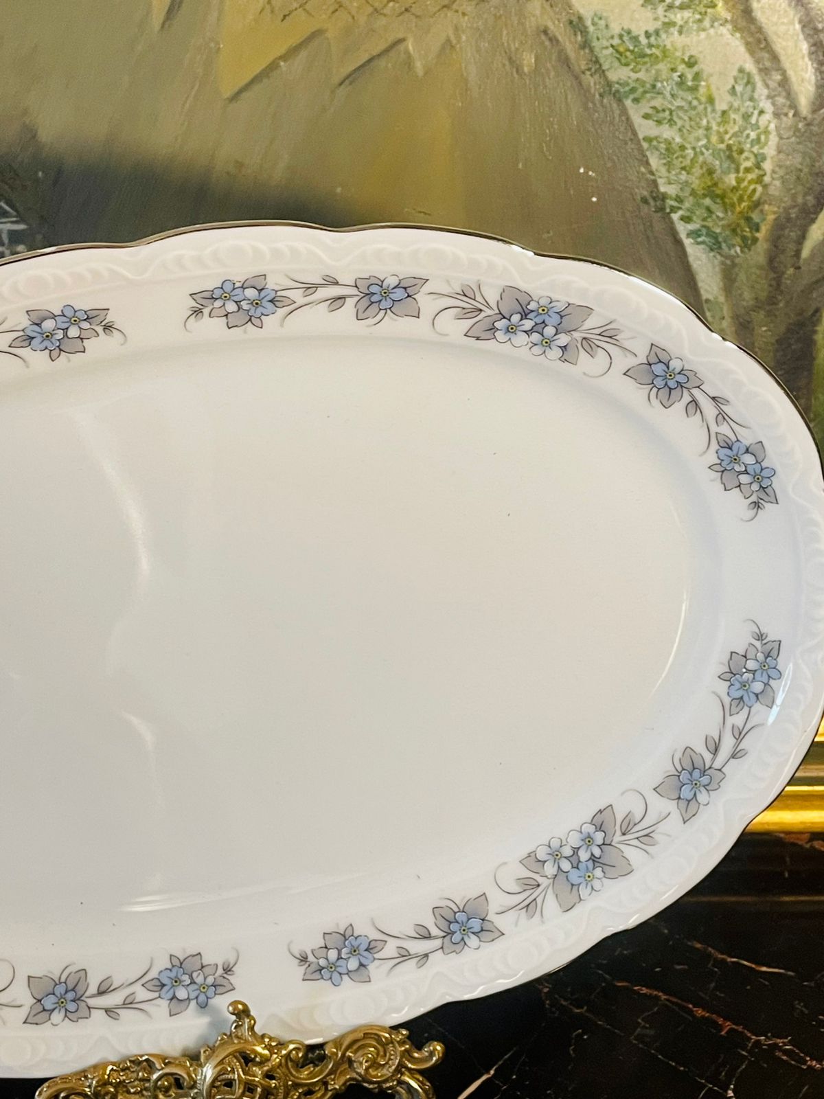 Vintage Hutschenreuther Bavaria Oval Serving Platter – Germany