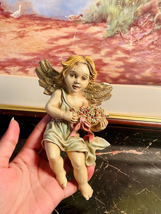 Handcrafted Angel Figurine, Wall Decor England