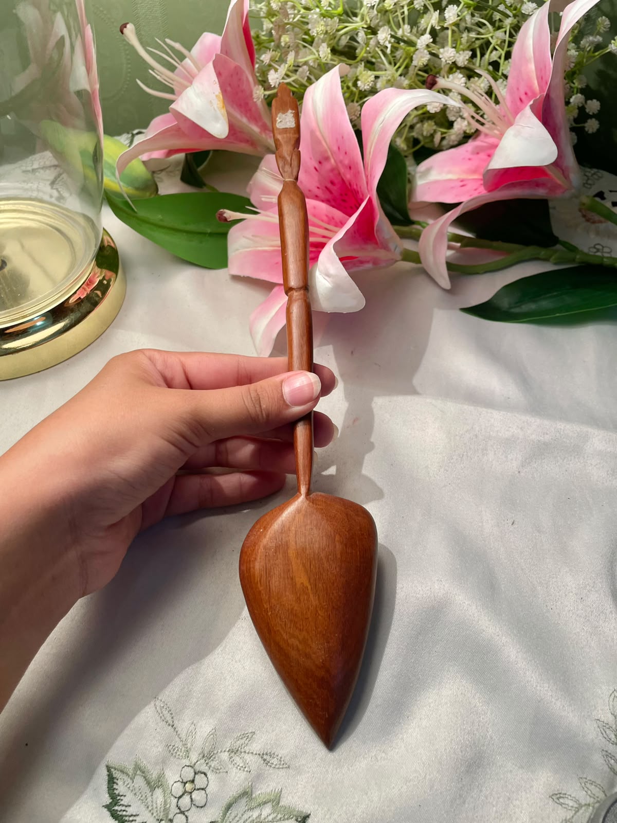 Rare Find Wooden Serving Spatula 12 Inch