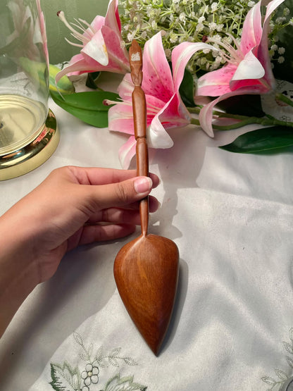 Rare Find Wooden Serving Spatula 12 Inch