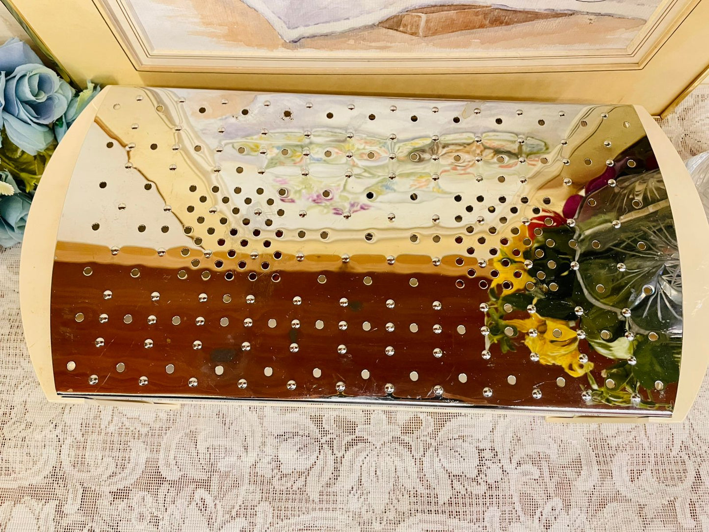 Stainless Steel Large Food Warmer – Elegant Tabletop Serving Stand