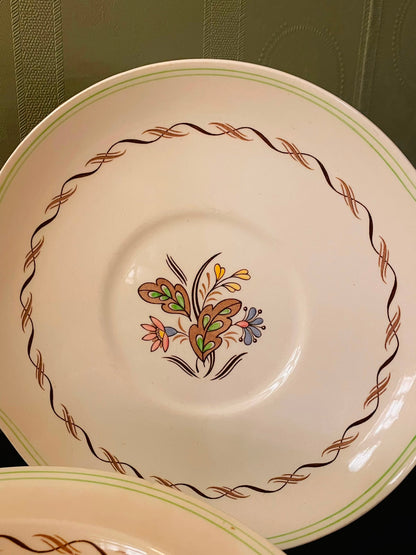 Royal Doulton Woodland Bowl & Cake Plater  England