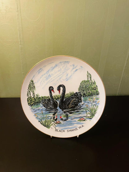 Cygnet Black Swans W.A. Westminster Australia Plate 9"