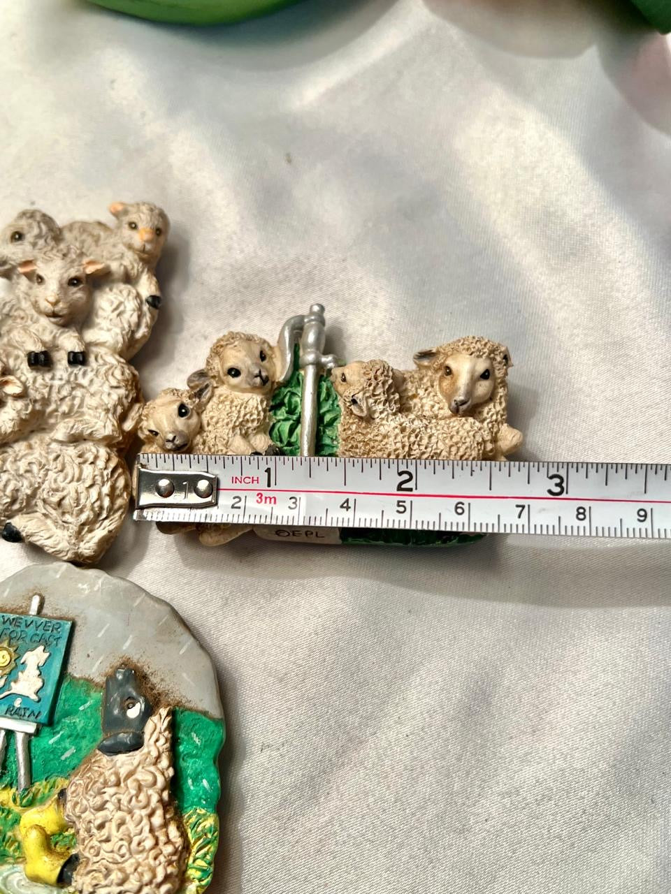 Sheep & Lamb Countryside Souvenir Collection Magnet – 3 Pcs