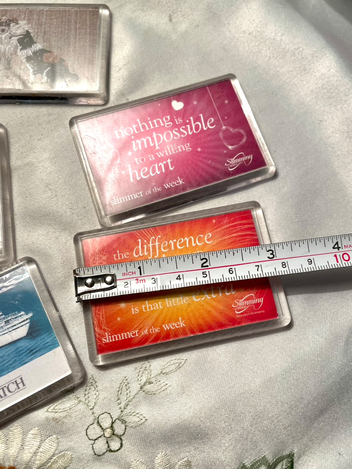 Vintage Quote & Souvenir Fridge Magnets – 5 Piece Set