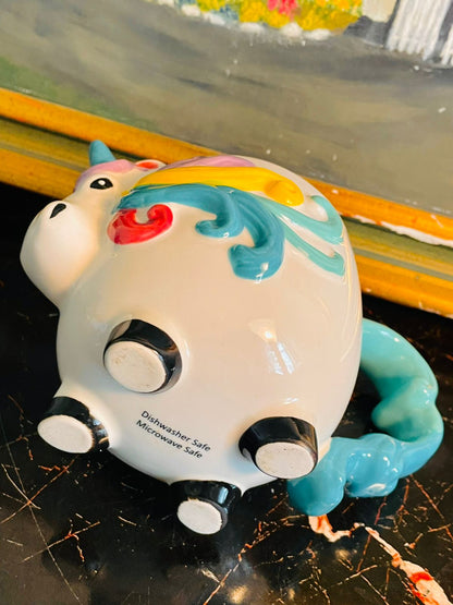 Colorful Unicorn Mug – Cute 3D Design – Microwave & Dishwasher Safe