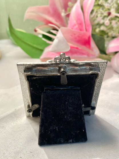 Six Trees Silver-Tone Crystal Accent Mini Photo Frame 8cm