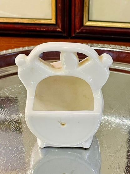 Vintage “Rings and Things” Porcelain Holder – Floral Trinket Keeper