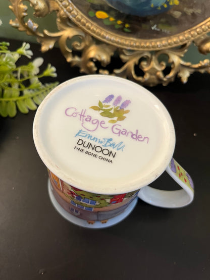 Dunoon Emma Ball Cottage Garden Fine Bone China Mug