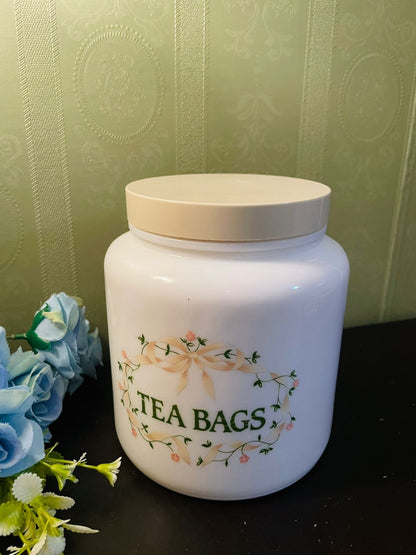 Johnson Brothers Eternal Beau Tea Bags Storage Jar 6.5 Inch