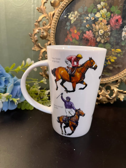 The Leonardo Collection Winning Post Horse Racing Fine China Mug