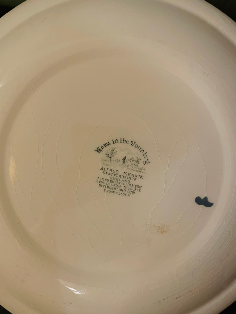 Alfred Meakin Home in the Country Plate 9" England