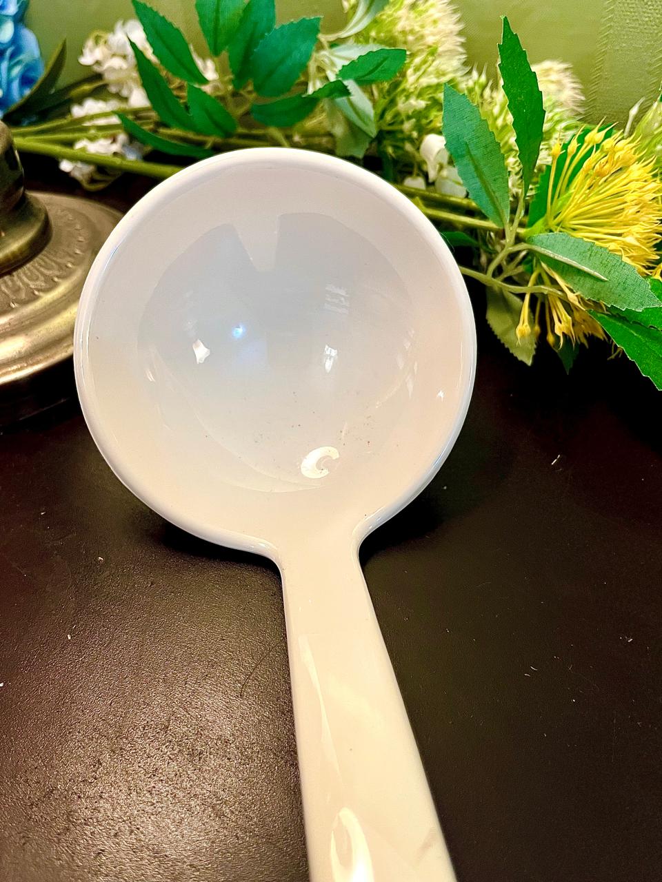 St. Michael Botanical Ceramic Serving Ladle 30 cm