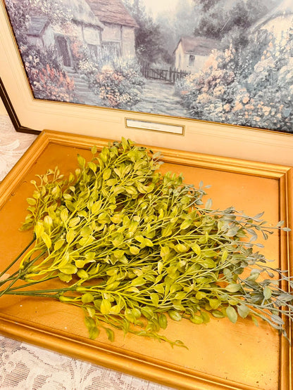Green Artificial Foliage Fern Spray 20"