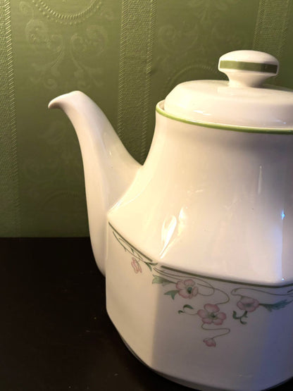 Royal Doulton Caprice Teapot Fine China Floral Teapot