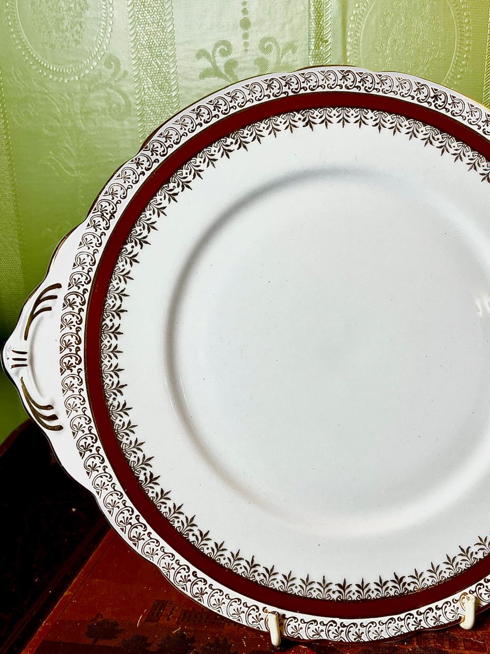 Salisbury Sarum English Bone China Serving Platter 11 Inch