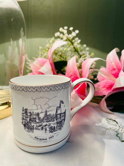 Coalport Wallace Arnold Bone China Scenic Mug 9 cm