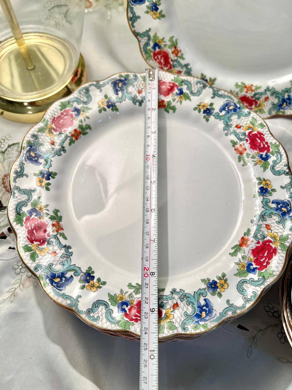 England Floral Dinnerware Set 14 pcs– Made in England
