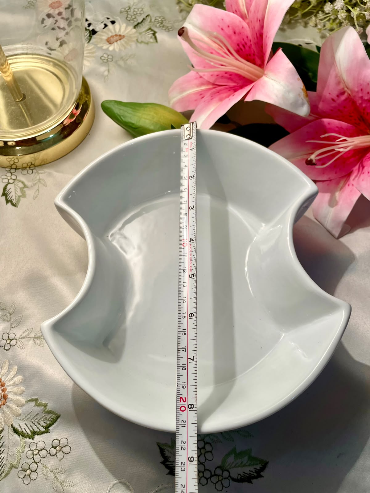 Large Deep Oven Safe Serving Bowl 22 cm