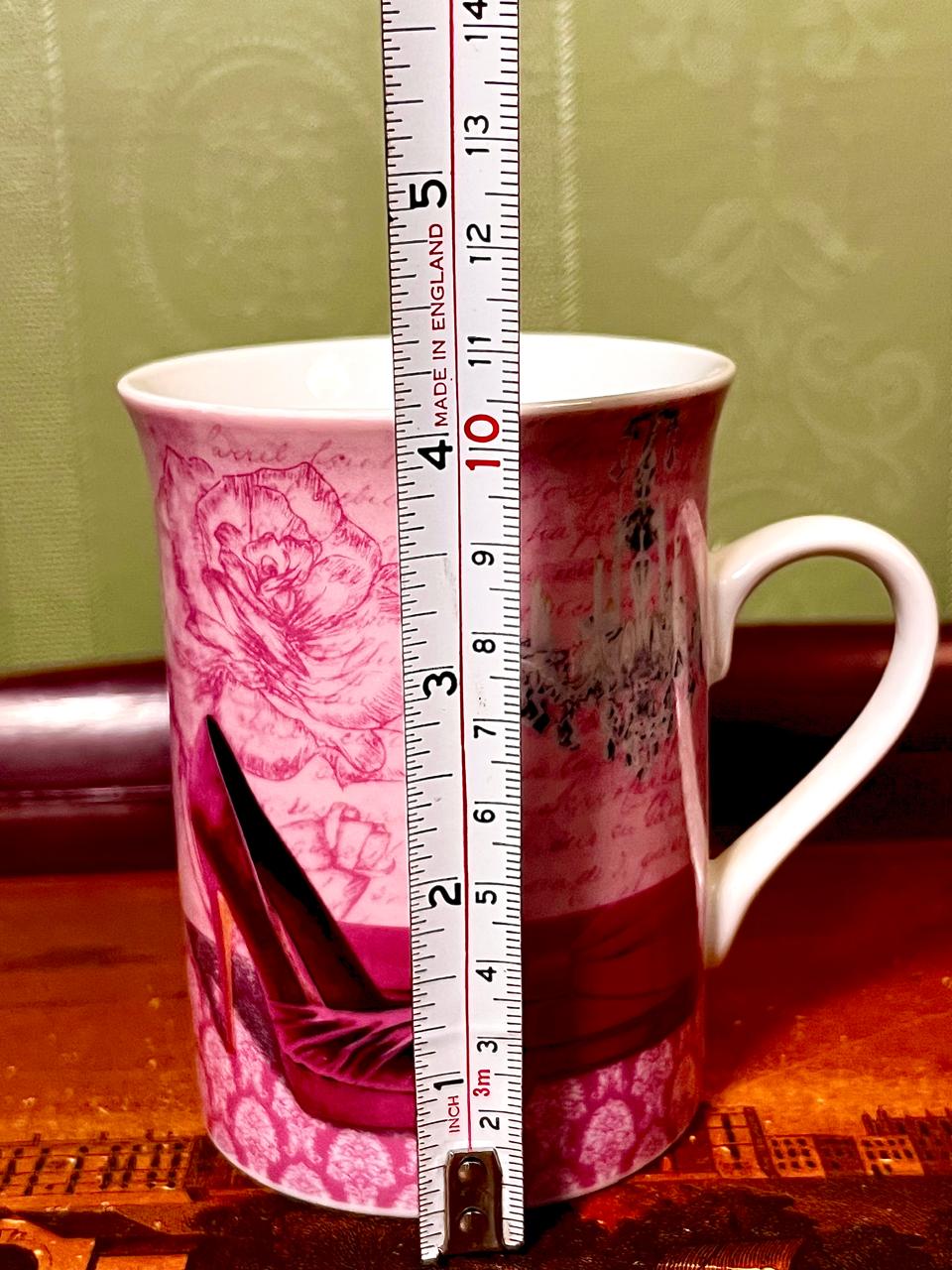 Heels & Handbags Elgate Pink Fashion Mug – 4"