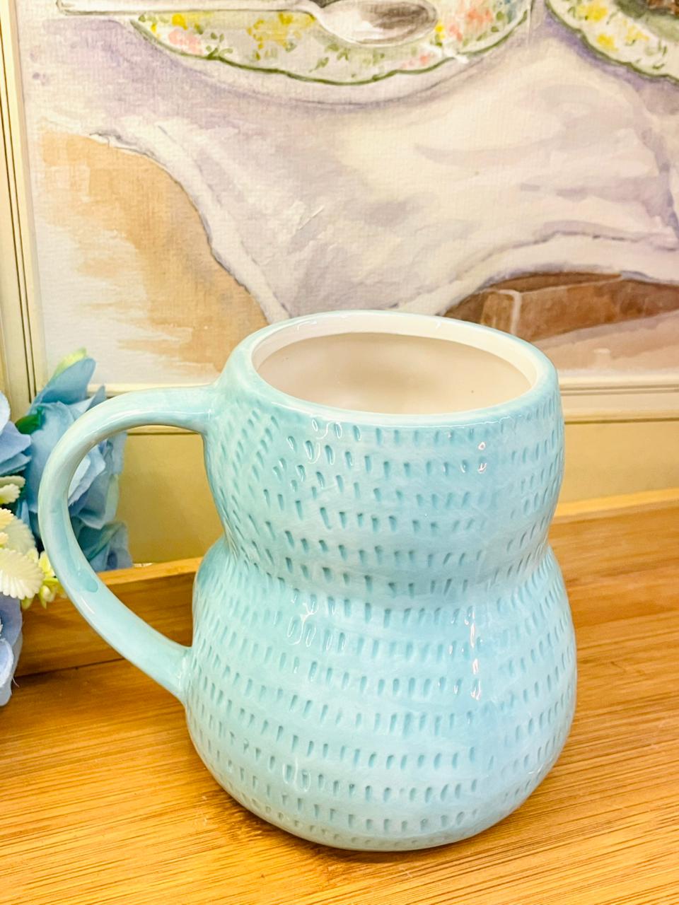 Oven-Safe Ceramic Sloth Tea Mug – Made in England