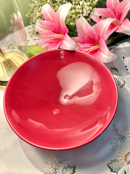 Marks & Spencer Home Red Serving Bowl – 10 Inch