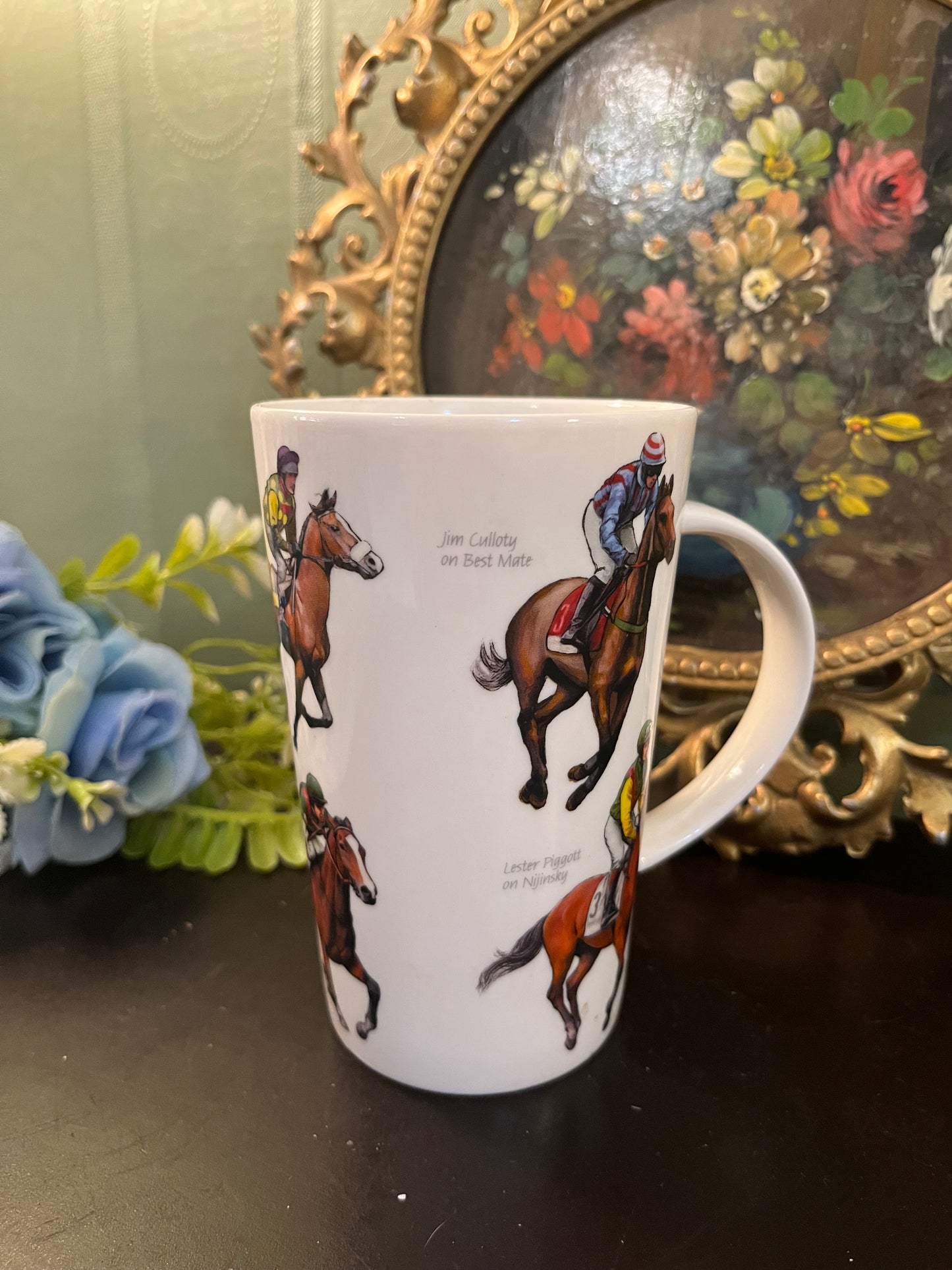 The Leonardo Collection Winning Post Horse Racing Fine China Mug