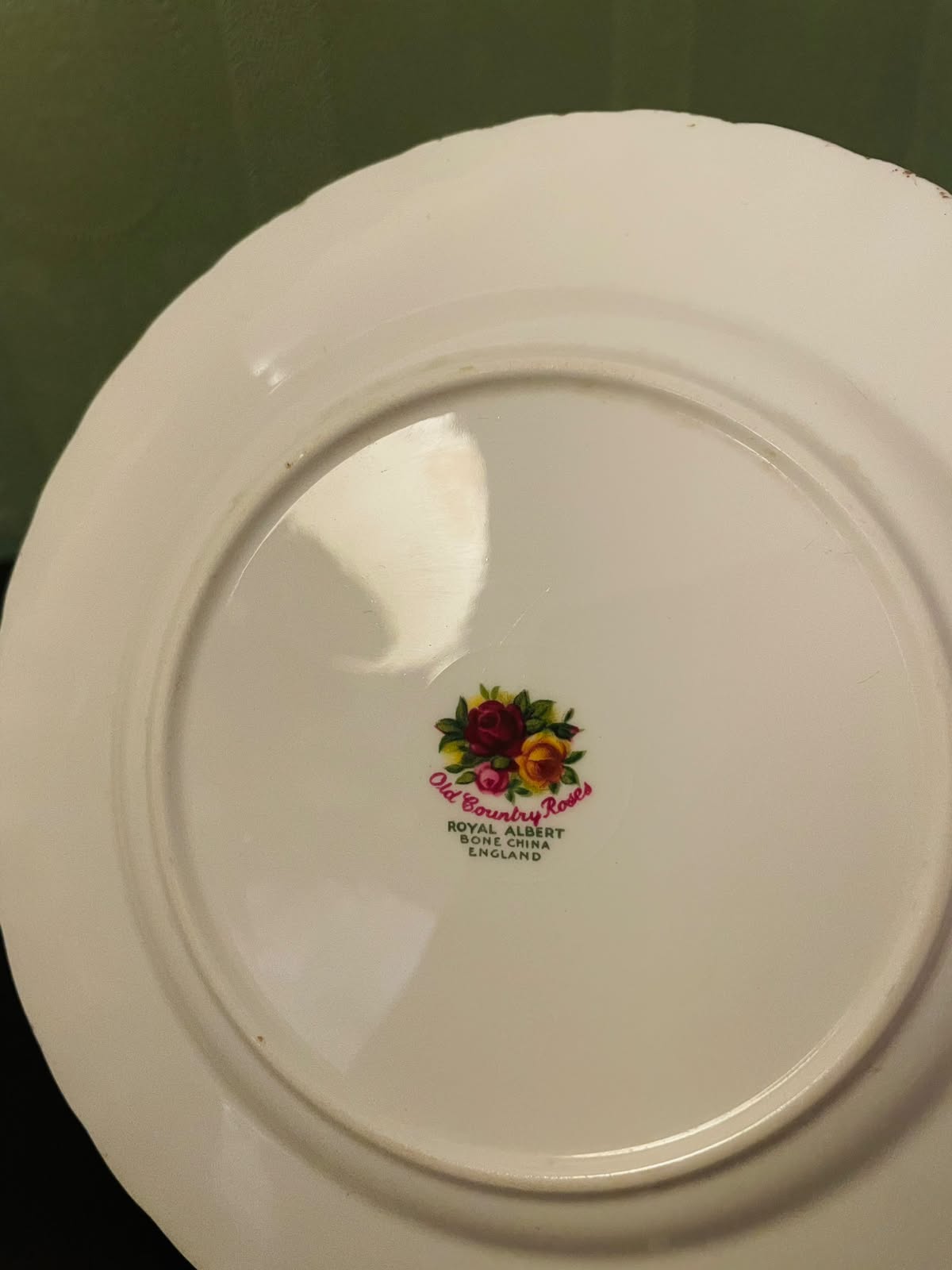 Royal Albert Old Country Roses Bone China Plate