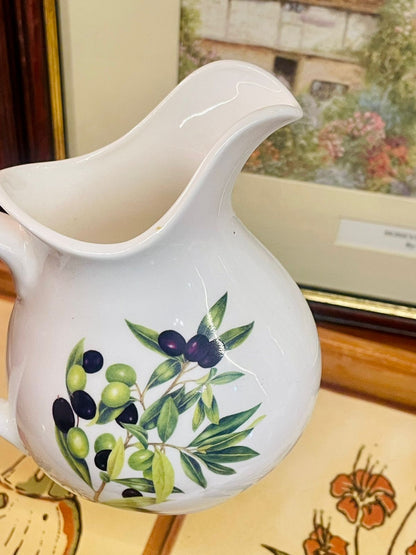 Bone China Olive Pitcher – Norfolk Kitchen & Table Jug
