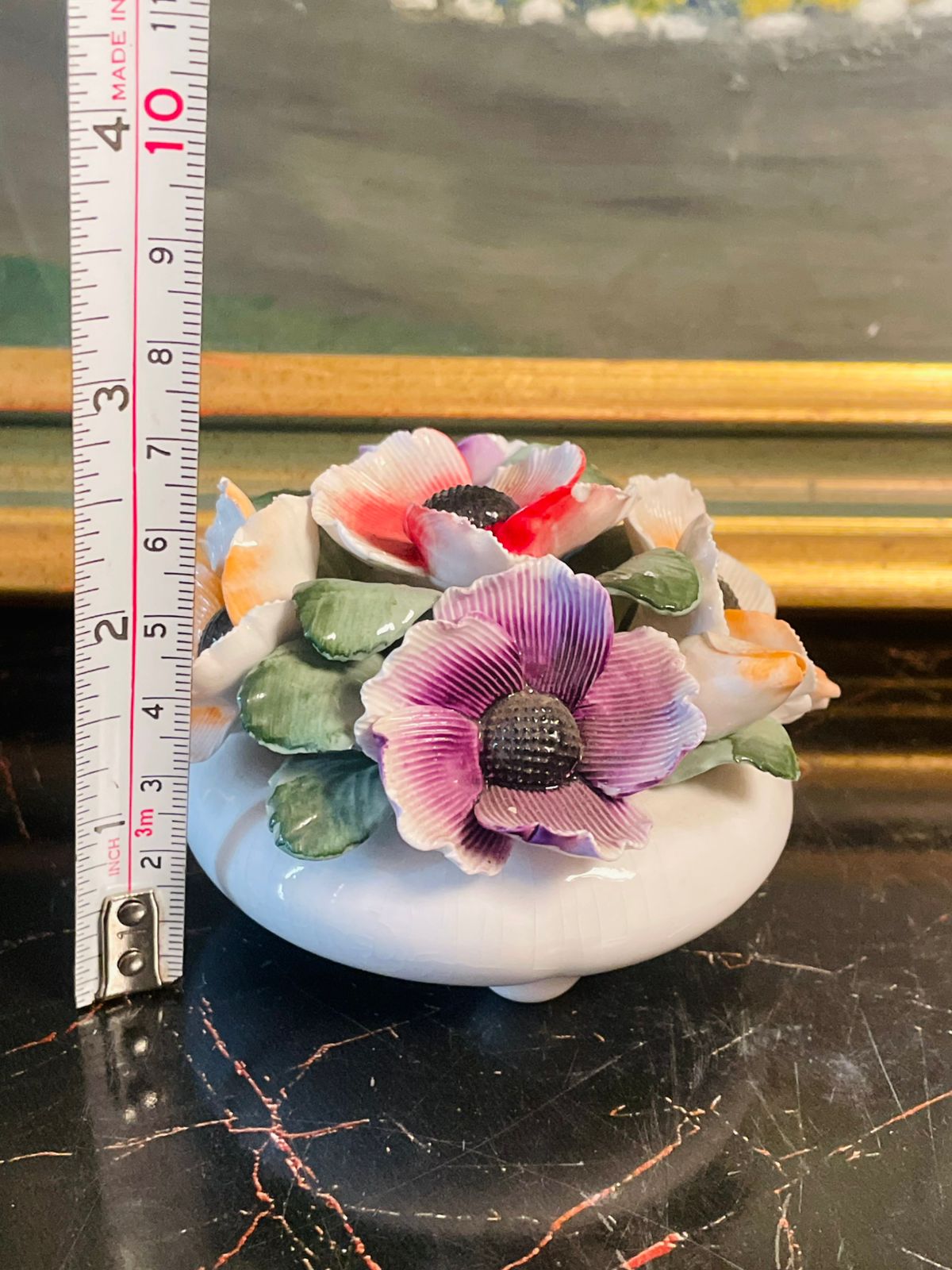 Royal Park Fine Bone China Floral Bouquet ( 7cm )– Staffordshire England – Handcrafted Miniature