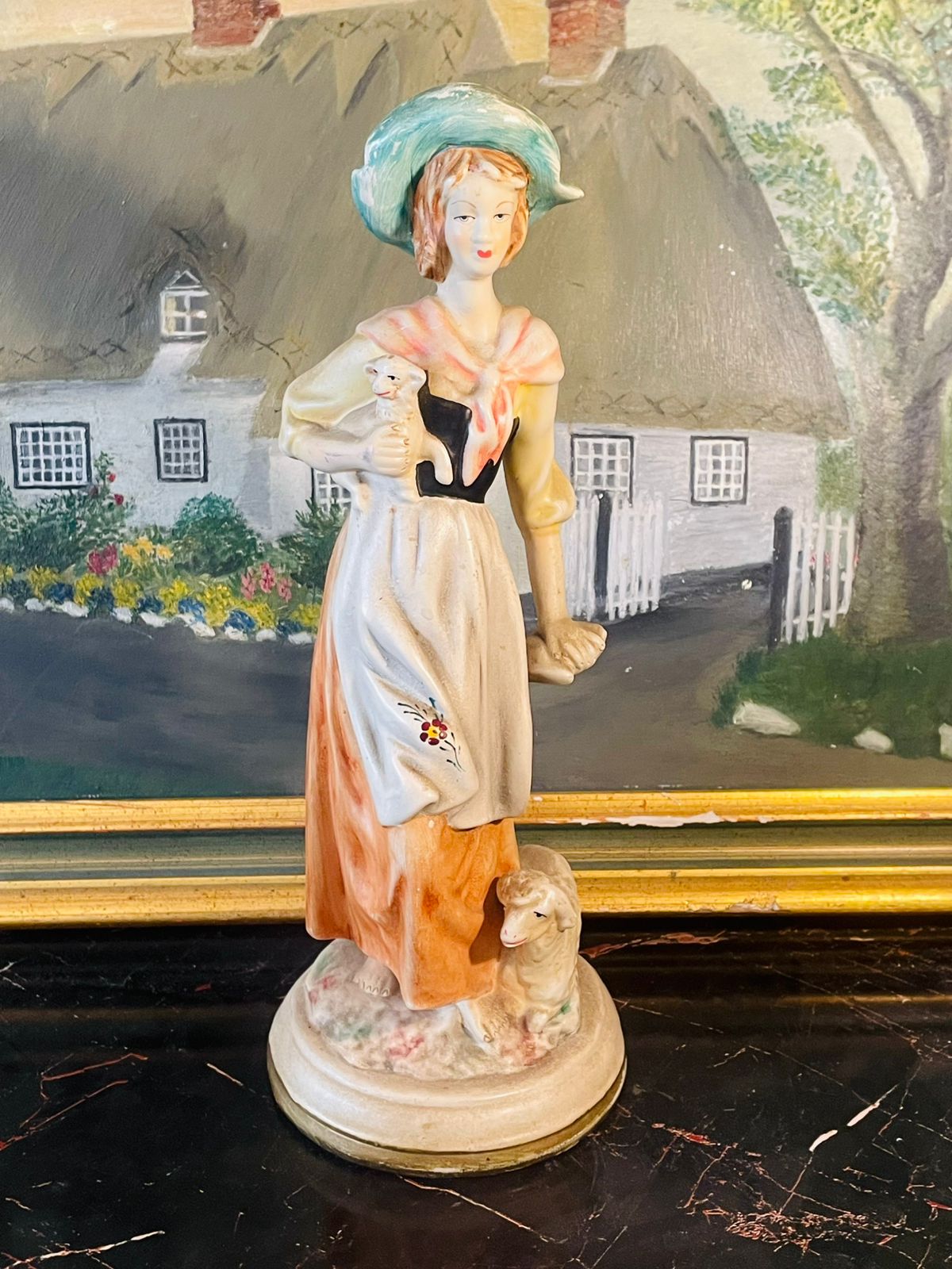  porcelainfigurine, shepherdessstatue, vintagehome, cottagecoredecor, pastoralcharm, victorianfigurine, lambfigurine, handpaintedporcelain, englishstyledecor, sunsetkitchenfinds, collectibledecor, antiqueinspired