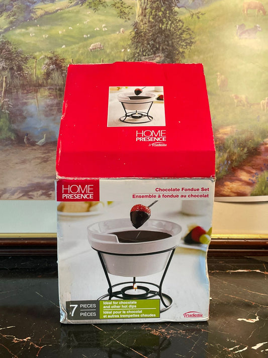 Home Presence Chocolate Fondue Set – 7 Pieces