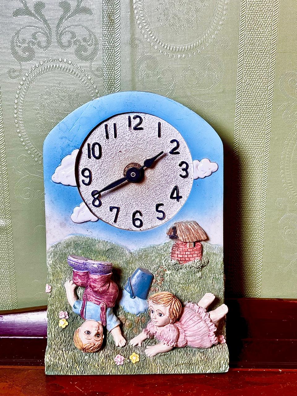 Children Garden Decorative Clock Approx. 7.5 Inch