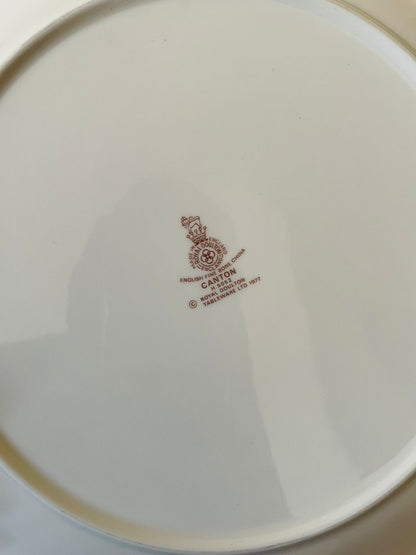 Royal Doulton Canton Decor Plate – Fine Bone China, England (1977)