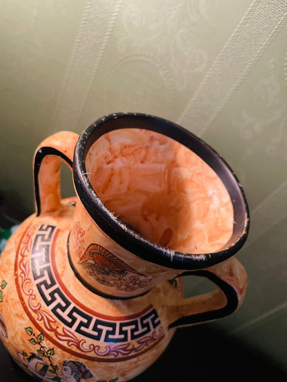 [ RARE FIND ] Vintage Greek Style Amphora Vase 11 Inch