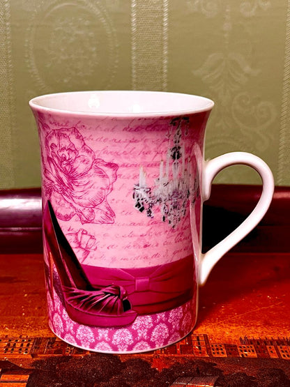 Heels & Handbags Elgate Pink Fashion Mug – 4"