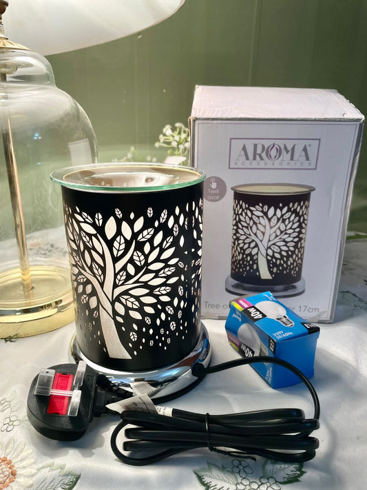 Aroma Accessories Tree Design Electric Fragrance Warmer – 17 cm