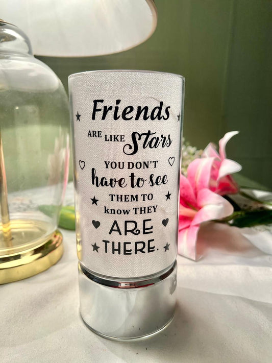 Friendship Quote Decorative LED Lamp – Approx. 8 Inch