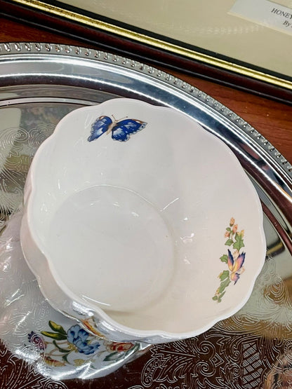 Aynsley Cottage Garden Var-i-eté Bowl – Fine Bone China – England