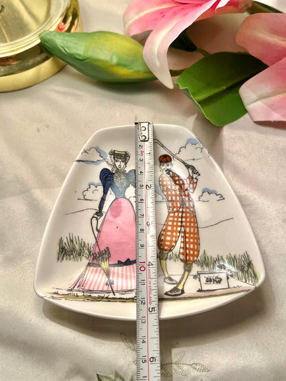 Foley Bone China Fun & Games Golf Dish – Approx. 6 Inch
