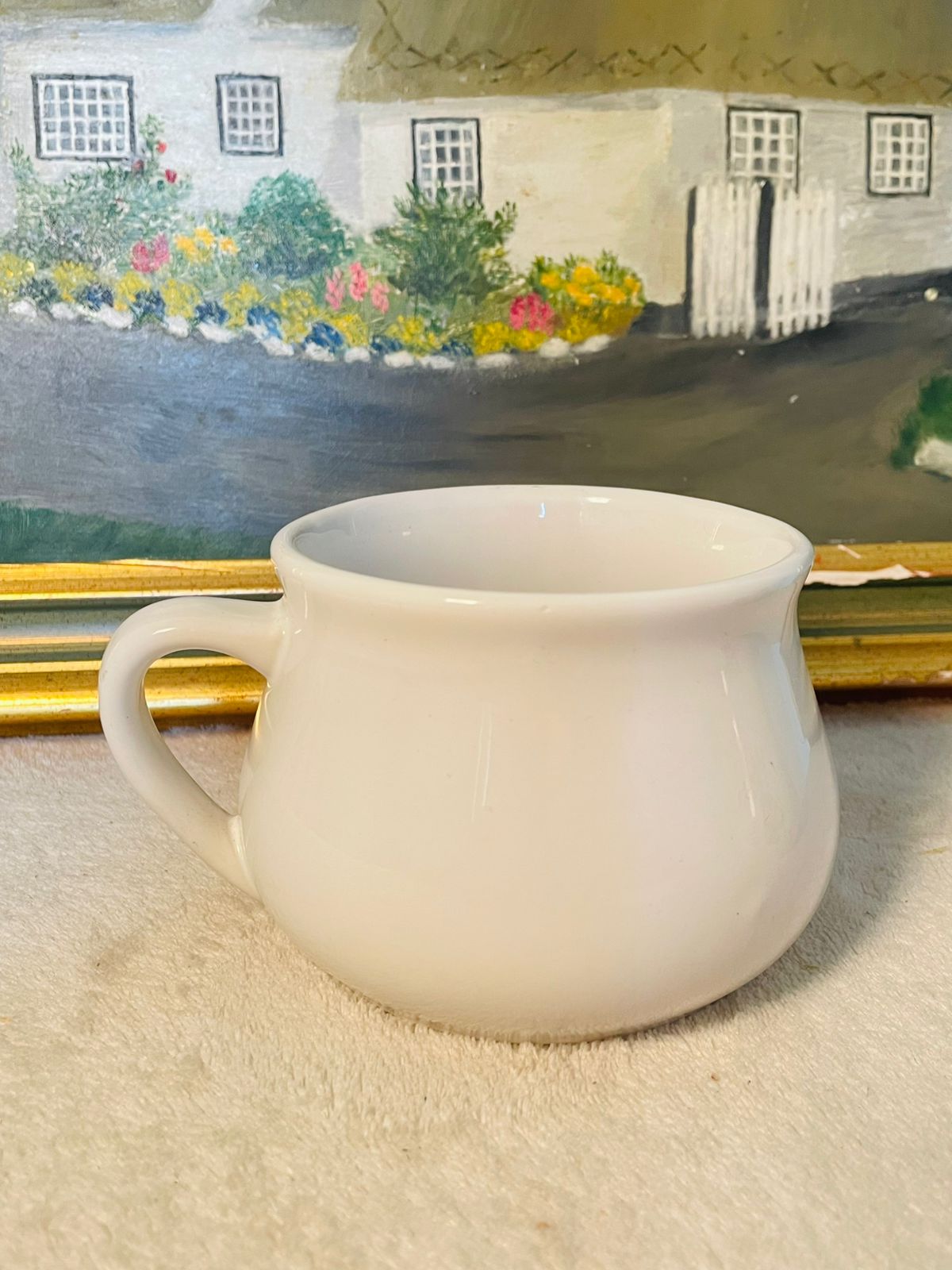 set of 2 soup mugs  ,Oven Safe,porcelain , England